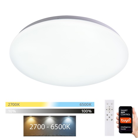 Brilagi - LED Stmievateľné stropné svietidlo SMART LED/24W/230V 2700-6500K Wi-Fi Tuya + diaľkové ovládanie