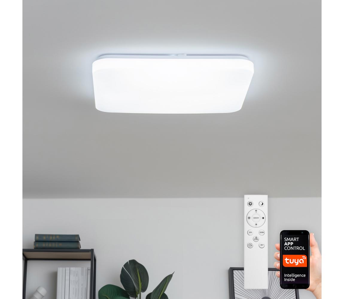 Brilagi - LED stmievateľné stropné svietidlo SMART LED/24W/230V 43x43 cm Wi-Fi Tuya + DO BRI636