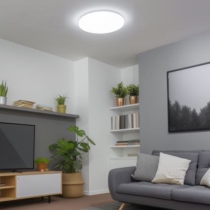Brilagi - LED Stmievateľné stropné svietidlo SMART LED/24W/230V 2700-6500K Wi-Fi Tuya + diaľkové ovládanie