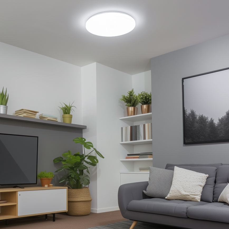 Brilagi - LED Stmievateľné stropné svietidlo SMART LED/24W/230V 2700-6500K Wi-Fi Tuya + diaľkové ovládanie