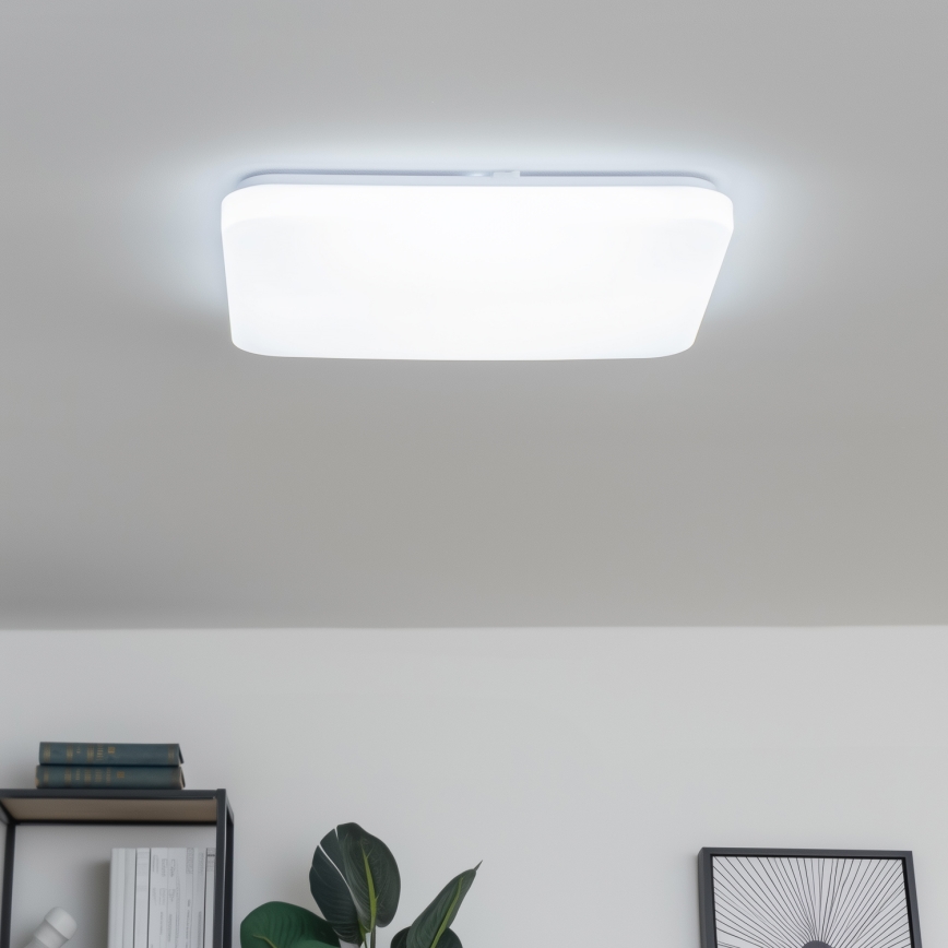 Brilagi - LED stmievateľné stropné svietidlo SMART LED/28W/230V 43x43 cm 2700-6500K Wi-Fi Tuya + diaľkové ovládanie