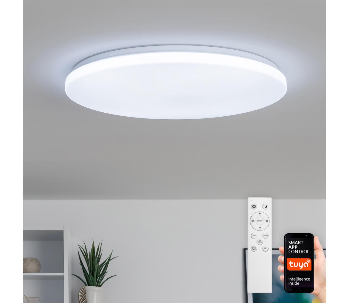 Brilagi - LED stmievateľné stropné svietidlo SMART LED/36W/230V priemer 48 cm Wi-Fi Tuya + diaľkové ovládanie BRI633