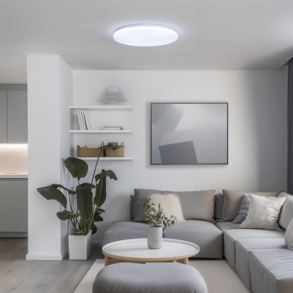 Brilagi - LED stmievateľné stropné svietidlo SMART LED/36W/230V pr. 48 cm 2700-6500K Wi-Fi Tuya + diaľkové ovládanie