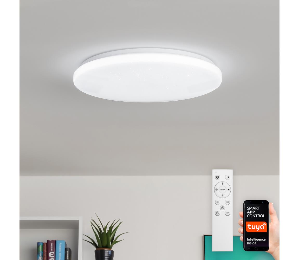 Brilagi - LED stmievateľné stropné svietidlo SMART STARS LED/36W/230V, priemer 48 cm, Wi-Fi Tuya + diaľkový ovládač BRI635