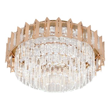 Brilagi - LED stmievateľné stropné svietidlo SPECTRA LED/45W/230V 3000-6000K pr. 48 cm zlaté + diaľkové ovládanie