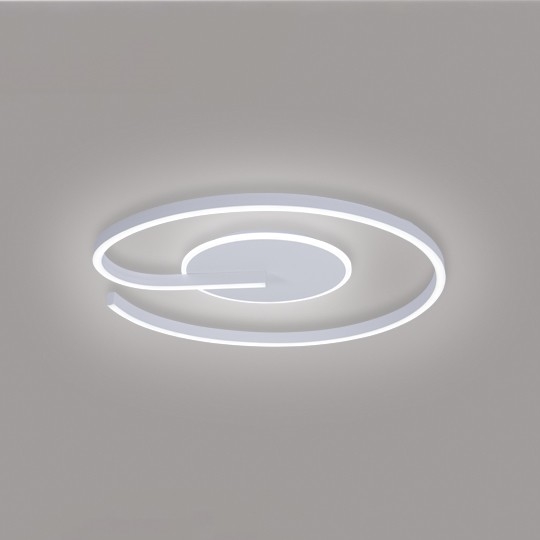 Brilagi - LED Stmievateľné stropné svietidlo SPIRAL LED/56W/230V 3000/4000/6000K + diaľkové ovládanie