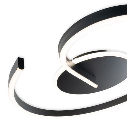 Brilagi - LED stmievateľné stropné svietidlo SPIRAL LED/56W/230V pr. 50 cm 3000/4000/6000K + diaľkové ovládanie