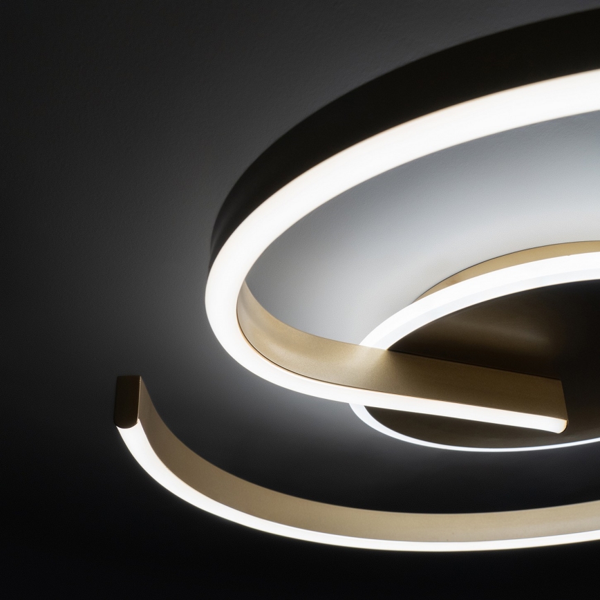 Brilagi - LED Stmievateľné stropné svietidlo SPIRAL LED/56W/230V pr. 50 cm 3000/4000/6000K + diaľkové ovládanie