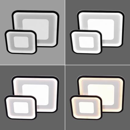 Brilagi - LED Stmievaťelné stropné svietidlo TANDORA LED/49W/230V 3000-6000K + diaľkové ovládanie