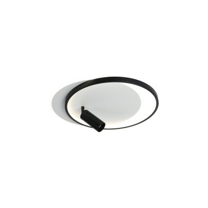 Brilagi - LED stmievateľné stropné svietidlo UNITY LED/48W/230V + 1xGU10/3W 3000-6000K 39x45 cm biela/čierna + diaľkové ovládanie