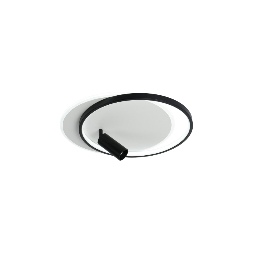 Brilagi - LED stmievateľné stropné svietidlo UNITY LED/48W/230V + 1xGU10/3W 3000-6000K 39x45 cm biela/čierna + diaľkové ovládanie