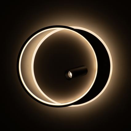 Brilagi - LED stmievateľné stropné svietidlo UNITY LED/48W/230V + 1xGU10/3W 3000-6000K 39x45 cm biela/čierna + diaľkové ovládanie