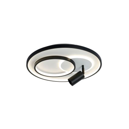 Brilagi - LED stmievateľné stropné svietidlo UNITY LED/60W/230V + 1xGU10/3W 3000-6000K priemer 50 cm biela/čierna + diaľkové ovládanie
