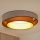 Brilagi - LED Stmievateľné stropné svietidlo VEGAS SHINE LED/24W/230V pr. 60 cm 3000/4000/6500K hnedá + diaľkové ovládanie