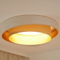 Brilagi - LED Stmievateľné stropné svietidlo VEGAS SHINE LED/24W/230V pr. 60 cm 3000/4000/6500K krémová/béžová + diaľkové ovládanie