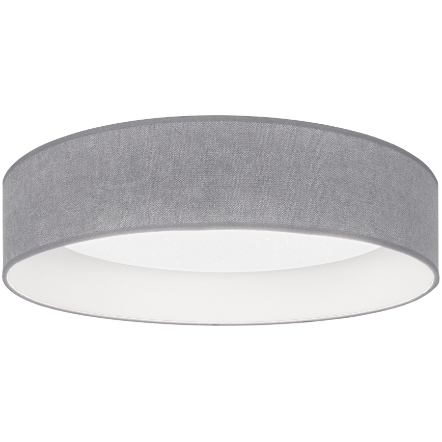 Brilagi - LED stmievateľné stropné svietidlo VELVET SMARTIX STARS LED/24W/230V 3000-6000K pr. 45 cm sivá Wi-Fi Tuya Beacon + diaľkové ovládanie