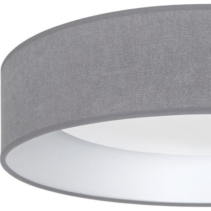 Brilagi - LED stmievateľné stropné svietidlo VELVET SMARTIX STARS LED/24W/230V 3000-6000K pr. 45 cm sivá Wi-Fi Tuya Beacon + diaľkové ovládanie