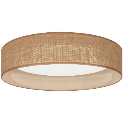 Brilagi - LED stmievateľné stropné svietidlo VELVET SMARTIX STARS LED/24W/230V 3000-6000K pr. 45 cm béžová Wi-Fi Tuya Beacon + diaľkové ovládanie