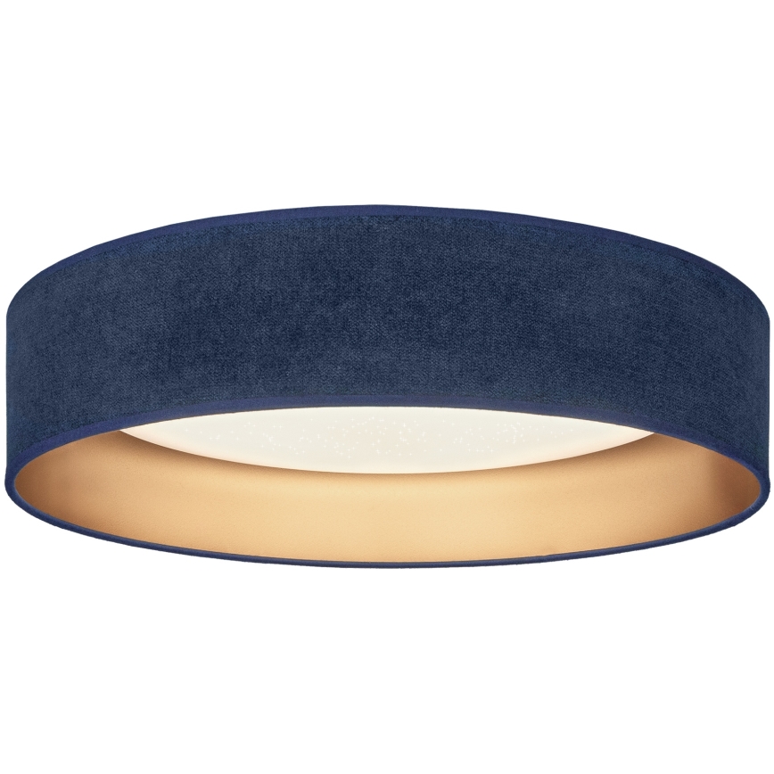 Brilagi - Stmievateľné LED stropné svietidlo VELVET SMARTIX STARS LED/36W/230V 3000-6000K pr. 55 cm modrá/zlatá Wi-Fi Tuya Beacon + diaľkové ovládanie