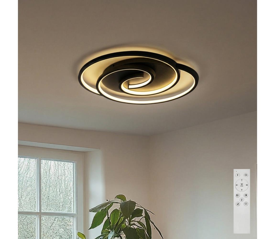 Brilagi - LED stmievateľné stropné svietidlo VELO LED/70W/230V 38x47,8 cm + DO BRC2242-70W/CR
