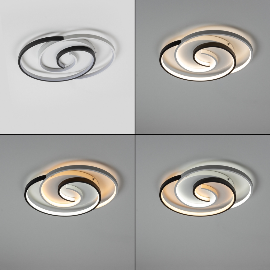 Brilagi - LED stmievateľné stropné svietidlo VELO XL LED/83W/230V 3000-6500K 46,7x59,5 cm + diaľkové ovládanie