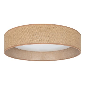 Brilagi - LED stmievateľné stropné svietidlo VELVET SMART VARI LED/24W/230V 3000-6500K pr. 45 cm béžová + diaľkové ovládanie