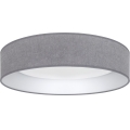 Brilagi - LED stmievateľné stropné svietidlo VELVET SMART VARI LED/36W/230V 3000-6500K pr. 55 cm sivá + diaľkové ovládanie