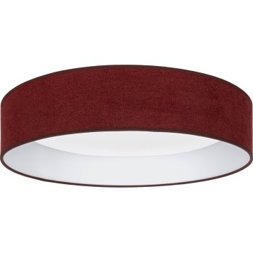 Brilagi - LED stmievateľné stropné svietidlo VELVET SMART VARI LED/36W/230V 3000-6500K pr. 55 cm vínová + diaľkové ovládanie