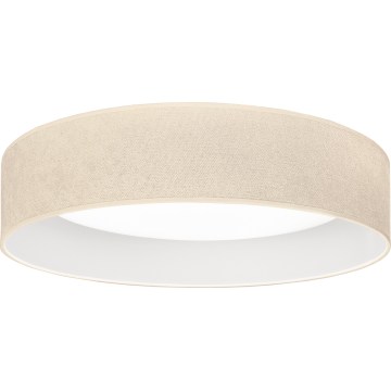 Brilagi - LED stmievateľné stropné svietidlo VELVET SMARTIX LED/24W/230V 3000-6000K pr. 45 cm krémová Wi-Fi Tuya Beacon + diaľkové ovládanie
