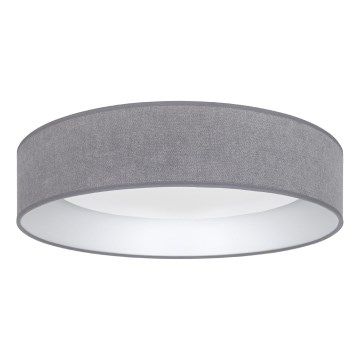 Brilagi - LED stmievateľné stropné svietidlo VELVET SMARTIX LED/24W/230V 3000-6000K priemer 45 cm sivé Wi-Fi Tuya Beacon + diaľkový ovládač