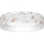 Brilagi - LED stmievateľné stropné svietidlo VELVET SMARTIX LED/36W/230V 3000–6000K pr. 55 cm biela/kvetinový vzor Wi-Fi Tuya Beacon + diaľkové ovládanie