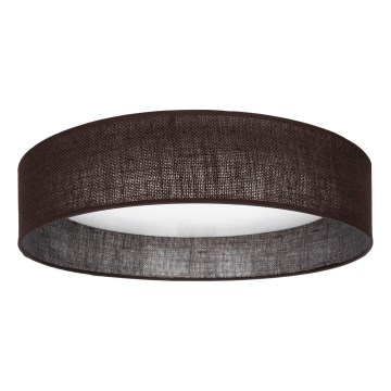 Brilagi - LED Stmievateľné stropné svietidlo VELVET SMARTIX LED/36W/230V 3000-6000K pr. 55 cm hnedá Wi-Fi Tuya Beacon + diaľkové ovládanie