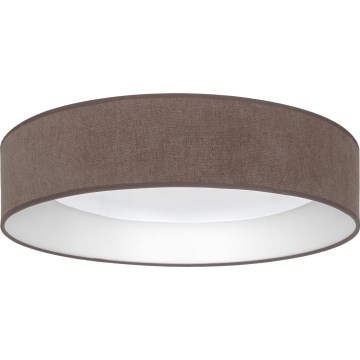 Brilagi - LED Stmievateľné stropné svietidlo VELVET SMARTIX STARS LED/24W/230V 3000-6000K pr. 45 cm hnedá Wi-Fi Tuya Beacon + diaľkové ovládanie