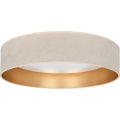 Brilagi - LED stmievateľné stropné svietidlo VELVET SMARTIX STARS LED/24W/230V 3000-6000K priemer 45 cm krémová/zlatá Wi-Fi Tuya Beacon + diaľkové ovládanie