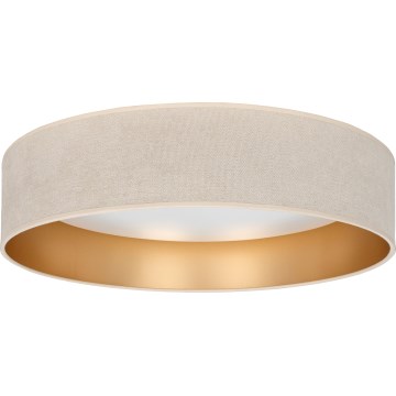 Brilagi - LED stmievateľné stropné svietidlo VELVET SMARTIX STARS LED/24W/230V 3000-6000K priemer 45 cm krémová/zlatá Wi-Fi Tuya Beacon + diaľkové ovládanie