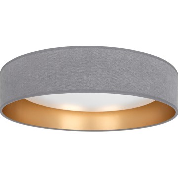 Brilagi - LED stmievateľné stropné svietidlo VELVET SMARTIX STARS LED/36W/230V 3000-6000K pr. 55 cm sivá/zlatá Wi-Fi Tuya Beacon + diaľkové ovládanie