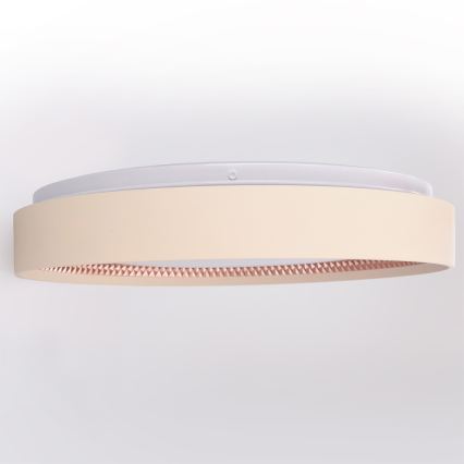 Brilagi - LED stmievateľné stropné svietidlo WALDO LED/48W/230V 3000-6500K pr. 40 cm béžová/zlatá + diaľkové ovládanie