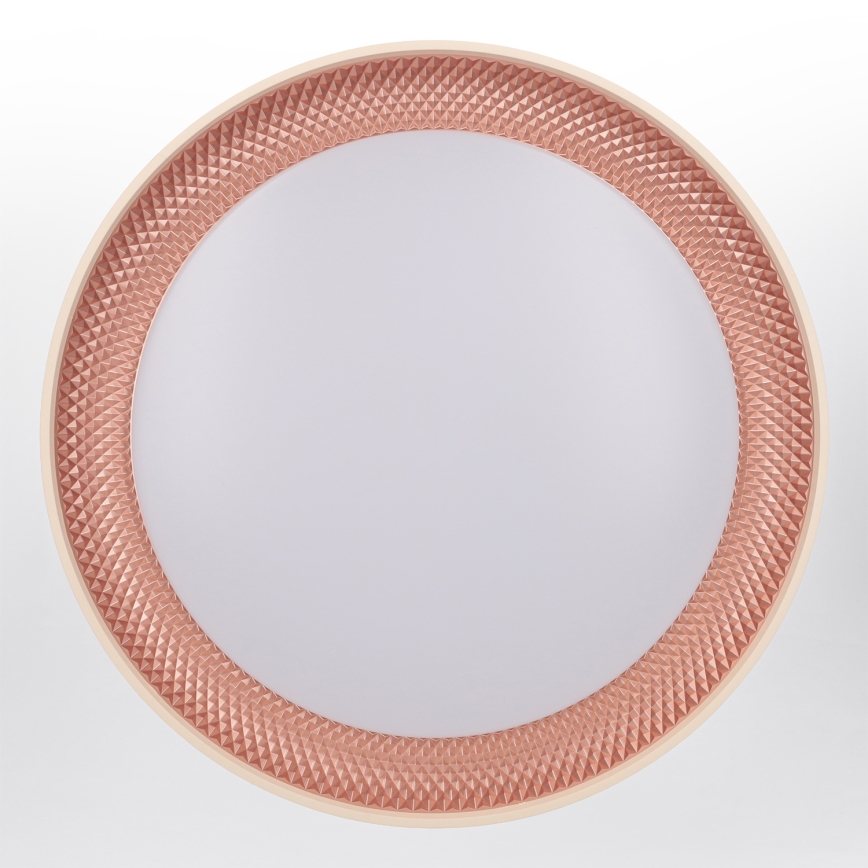 Brilagi - LED stmievateľné stropné svietidlo WALDO LED/48W/230V 3000-6500K pr. 40 cm béžová/zlatá + diaľkové ovládanie