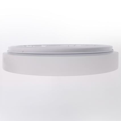 Brilagi - LED stmievateľné stropné svietidlo WALDO LED/48W/230V 3000-6500K pr. 40 cm biela/strieborná + diaľkové ovládanie