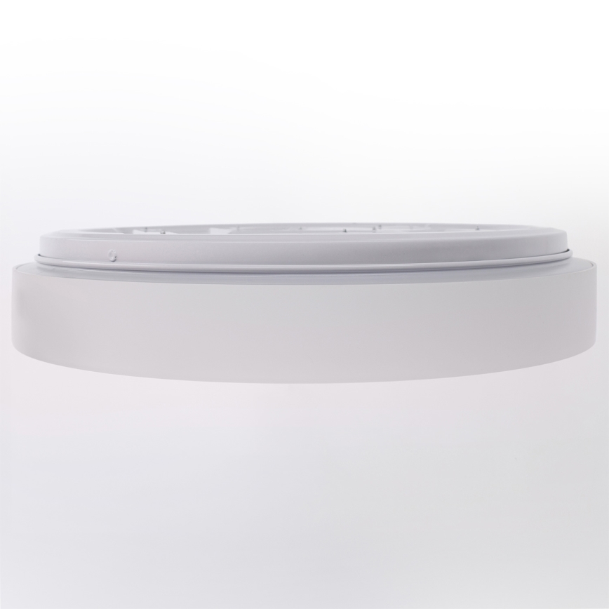 Brilagi - LED stmievateľné stropné svietidlo WALDO LED/48W/230V 3000-6500K pr. 40 cm biela/strieborná + diaľkové ovládanie