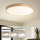 Brilagi - LED stmievateľné stropné svietidlo WOODLINE LED/100W/230V 3000-6000K dub priemer 80 cm + diaľkové ovládanie
