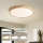 Brilagi - LED stmievateľné stropné svietidlo WOODLINE LED/72W/230V 3000-6000K dub pr. 60 cm + diaľkové ovládanie