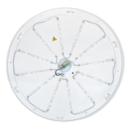 Brilagi - LED stmievateľné stropné svietidlo ALSON LED/72W/230V 3000-6500K dub, priemer 78 cm + diaľkové ovládanie