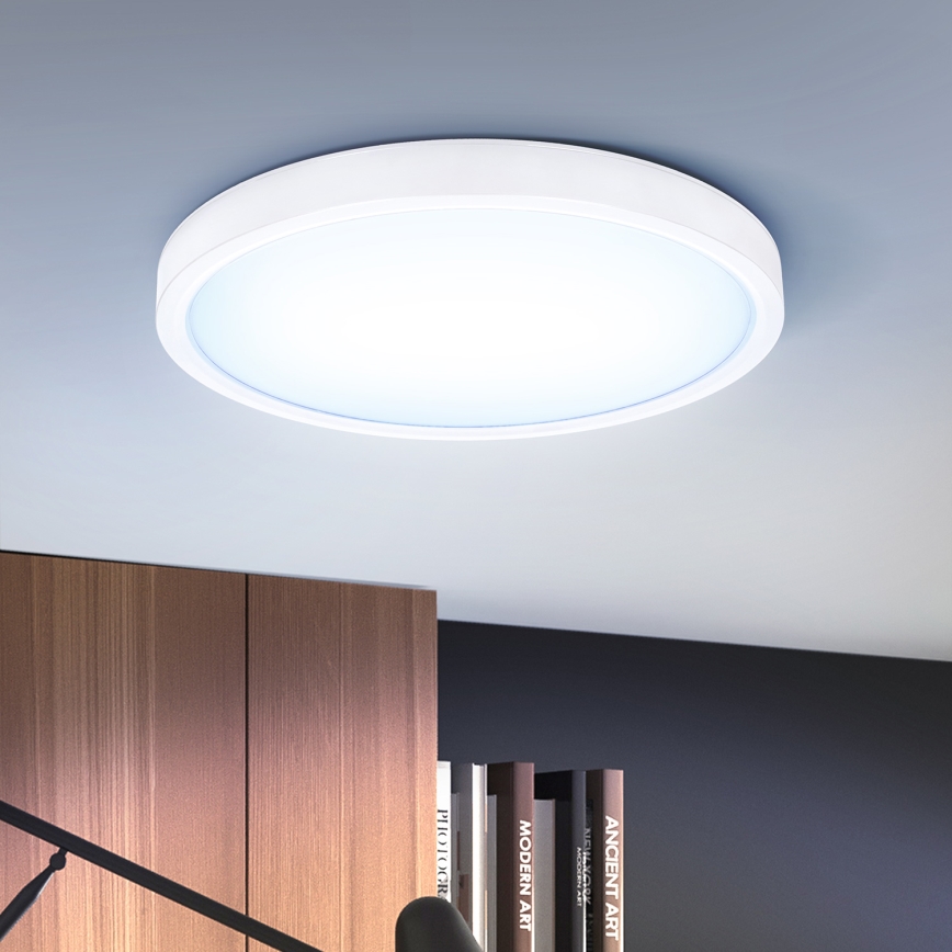 Brilagi - LED Stmievateľné stropné svietidlo ESTELA LED/48W/230V 3000-6500K ø 40 cm biela + diaľkové ovládanie