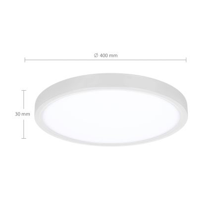 Brilagi - LED Stmievateľné stropné svietidlo ESTELA LED/48W/230V 3000-6500K ø 40 cm biela + diaľkové ovládanie