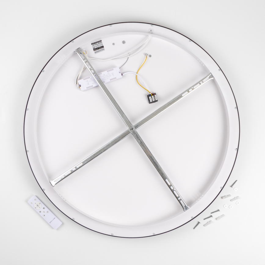 Brilagi - Stlmiteľné LED stropné svietidlo FALCON II LED/108W/230V 3000-6500K priemer 80 cm čierne + diaľkové ovládanie