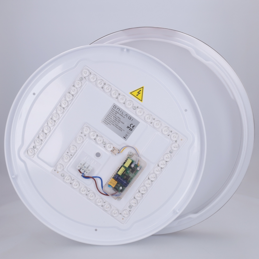 Brilagi - LED stmievateľné stropné svietidlo FANCIA LED/48W/230V 3000-6500K pr. 39 cm antracit + diaľkové ovládanie