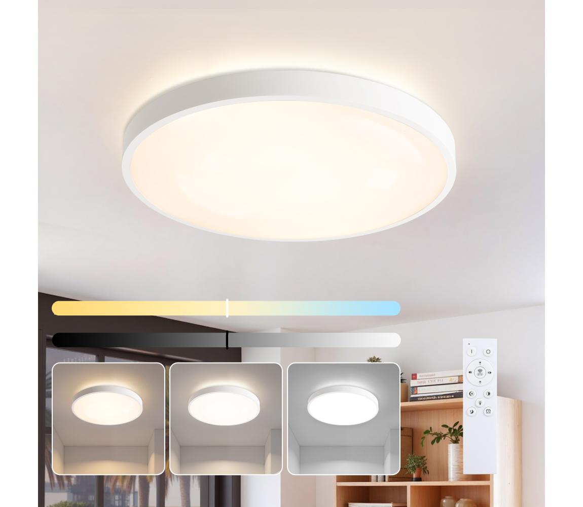 Brilagi - LED stmievateľné svietidlo GLASS POOL DOUBLE LED/60W/230V 50 cm biele + DO BRI745