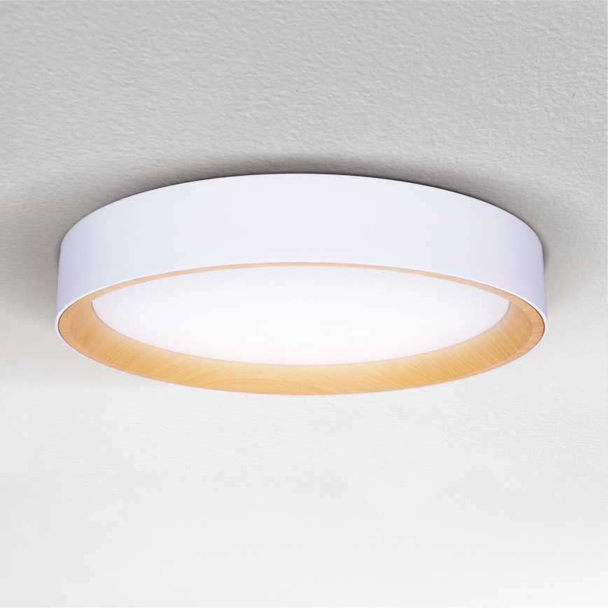 Brilagi - LED Stmievateľné stropné svietidlo LARIOS LED/60W/230V 3000-6500K ø 49 cm biela + diaľkové ovládanie
