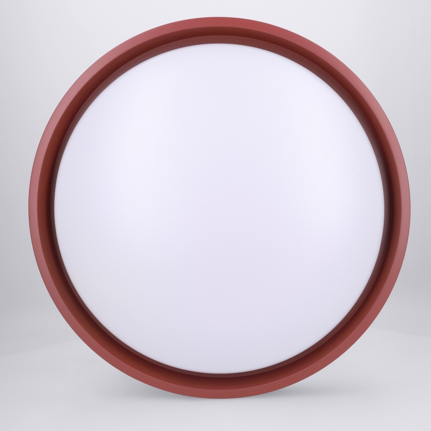 Brilagi - LED stmievateľné stropné svietidlo MATTEO LED/48W/230V 3000-6500K pr. 41 cm červené + diaľkové ovládanie